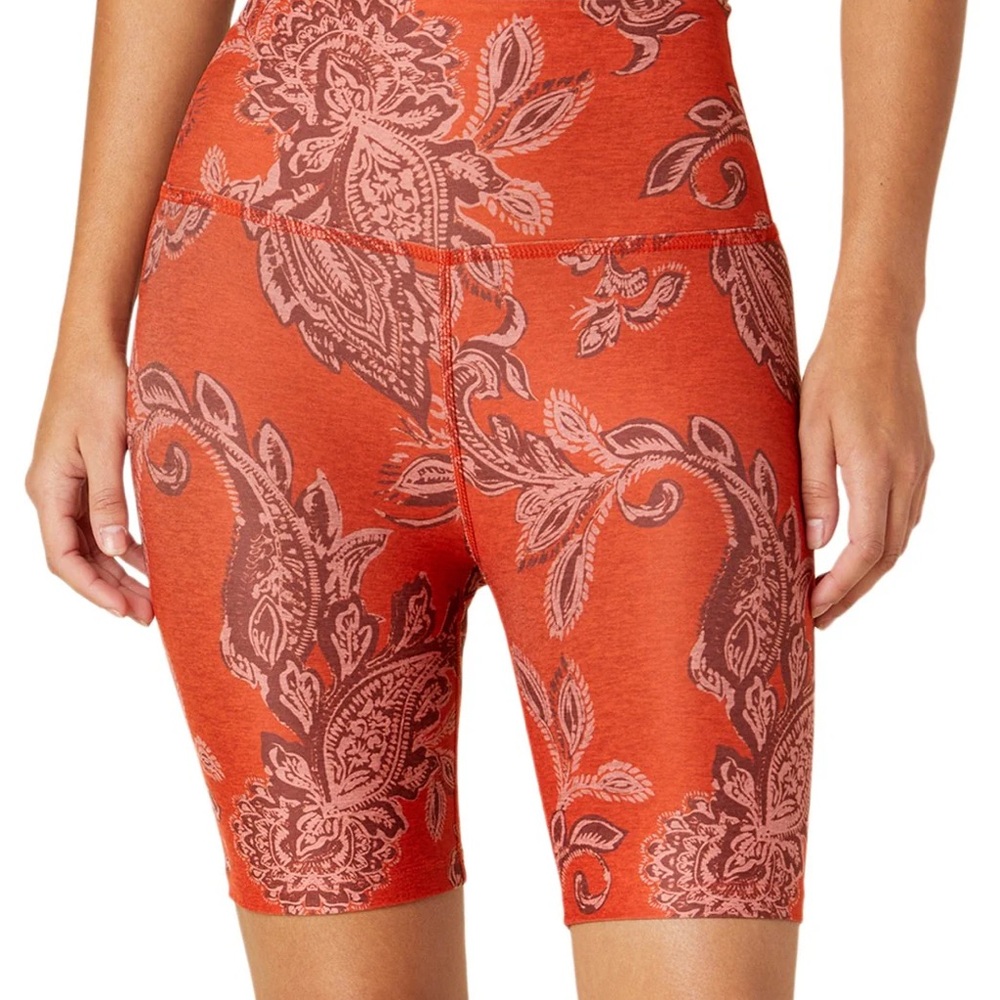 Beyond Yoga spacedye printed high rise